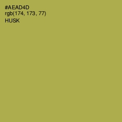 #AEAD4D - Husk Color Image