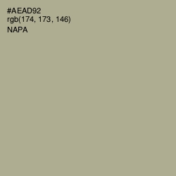 #AEAD92 - Napa Color Image