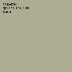 #AEAD94 - Napa Color Image