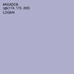 #AEADCB - Logan Color Image