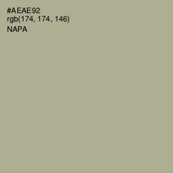 #AEAE92 - Napa Color Image