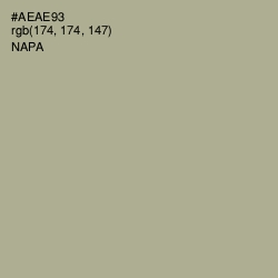 #AEAE93 - Napa Color Image