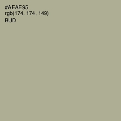 #AEAE95 - Bud Color Image