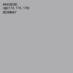 #AEAEB0 - Aluminium Color Image