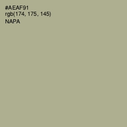 #AEAF91 - Napa Color Image
