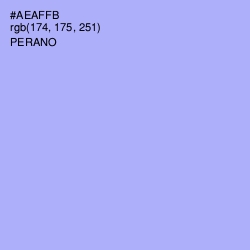 #AEAFFB - Perano Color Image