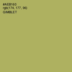 #AEB160 - Gimblet Color Image