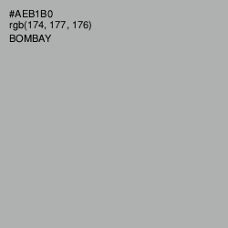 #AEB1B0 - Bombay Color Image