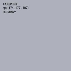 #AEB1BB - Bombay Color Image