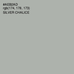 #AEB2AD - Silver Chalice Color Image