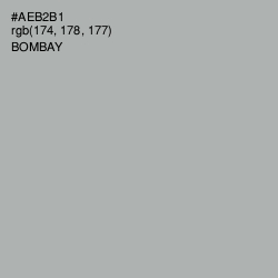 #AEB2B1 - Bombay Color Image