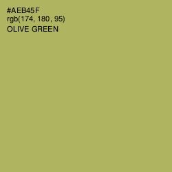 #AEB45F - Olive Green Color Image
