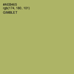 #AEB465 - Gimblet Color Image