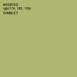 #AEB76D - Gimblet Color Image