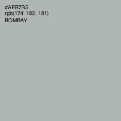 #AEB7B5 - Bombay Color Image