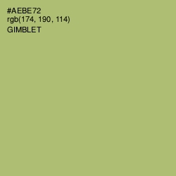 #AEBE72 - Gimblet Color Image