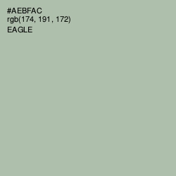 #AEBFAC - Eagle Color Image