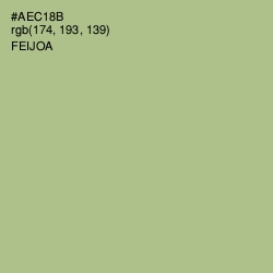 #AEC18B - Feijoa Color Image