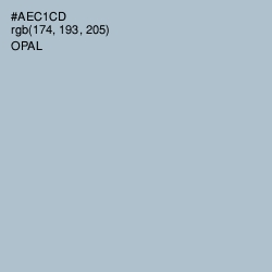 #AEC1CD - Opal Color Image