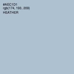 #AEC1D1 - Heather Color Image
