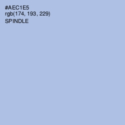 #AEC1E5 - Spindle Color Image