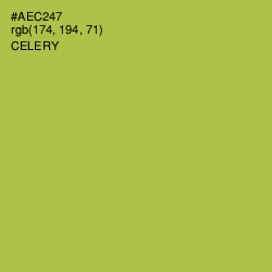 #AEC247 - Celery Color Image