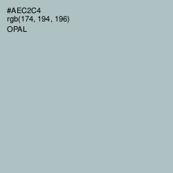 #AEC2C4 - Opal Color Image