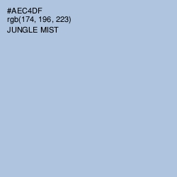 #AEC4DF - Jungle Mist Color Image