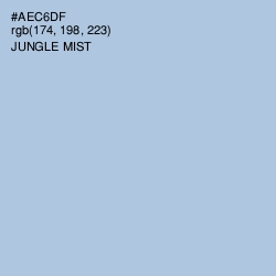#AEC6DF - Jungle Mist Color Image