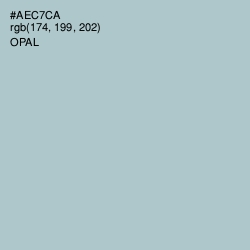 #AEC7CA - Opal Color Image