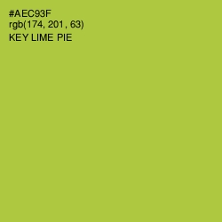 #AEC93F - Key Lime Pie Color Image