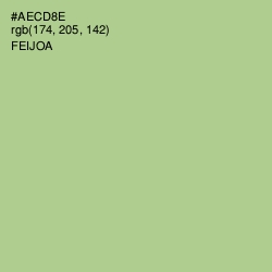 #AECD8E - Feijoa Color Image