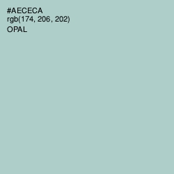 #AECECA - Opal Color Image