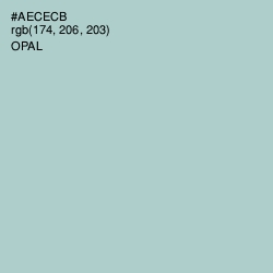 #AECECB - Opal Color Image