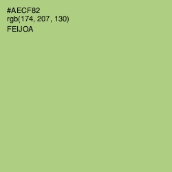 #AECF82 - Feijoa Color Image