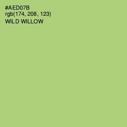 #AED07B - Wild Willow Color Image