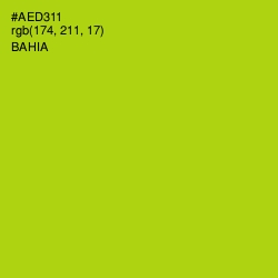 #AED311 - Bahia Color Image