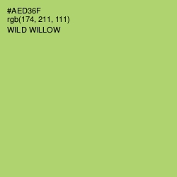 #AED36F - Wild Willow Color Image