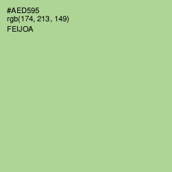 #AED595 - Feijoa Color Image