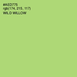 #AED775 - Wild Willow Color Image
