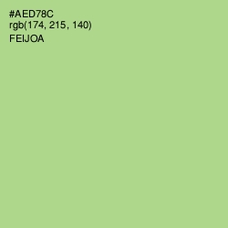 #AED78C - Feijoa Color Image