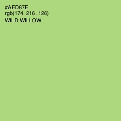 #AED87E - Wild Willow Color Image