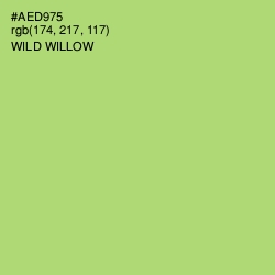 #AED975 - Wild Willow Color Image