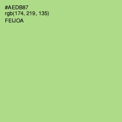 #AEDB87 - Feijoa Color Image