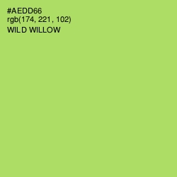 #AEDD66 - Wild Willow Color Image