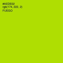 #AEDE02 - Fuego Color Image