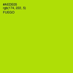 #AEDE05 - Fuego Color Image