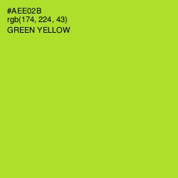 #AEE02B - Green Yellow Color Image