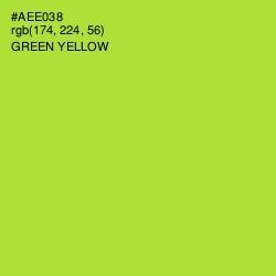 #AEE038 - Green Yellow Color Image