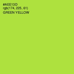 #AEE13D - Green Yellow Color Image